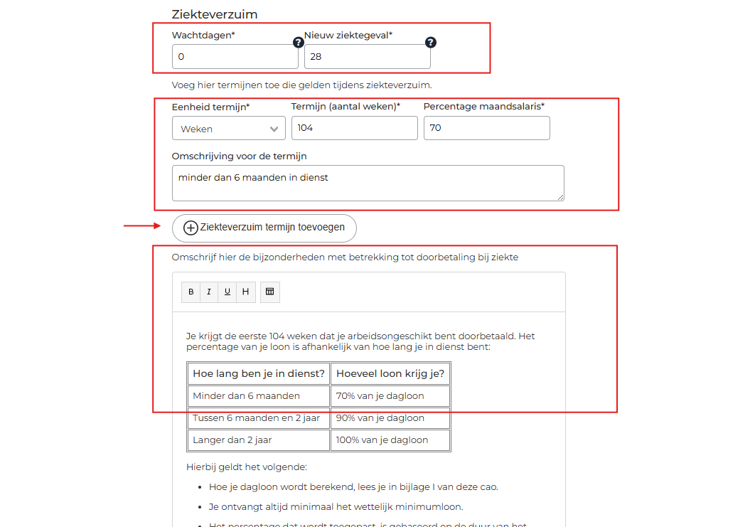 ziekteverzuim